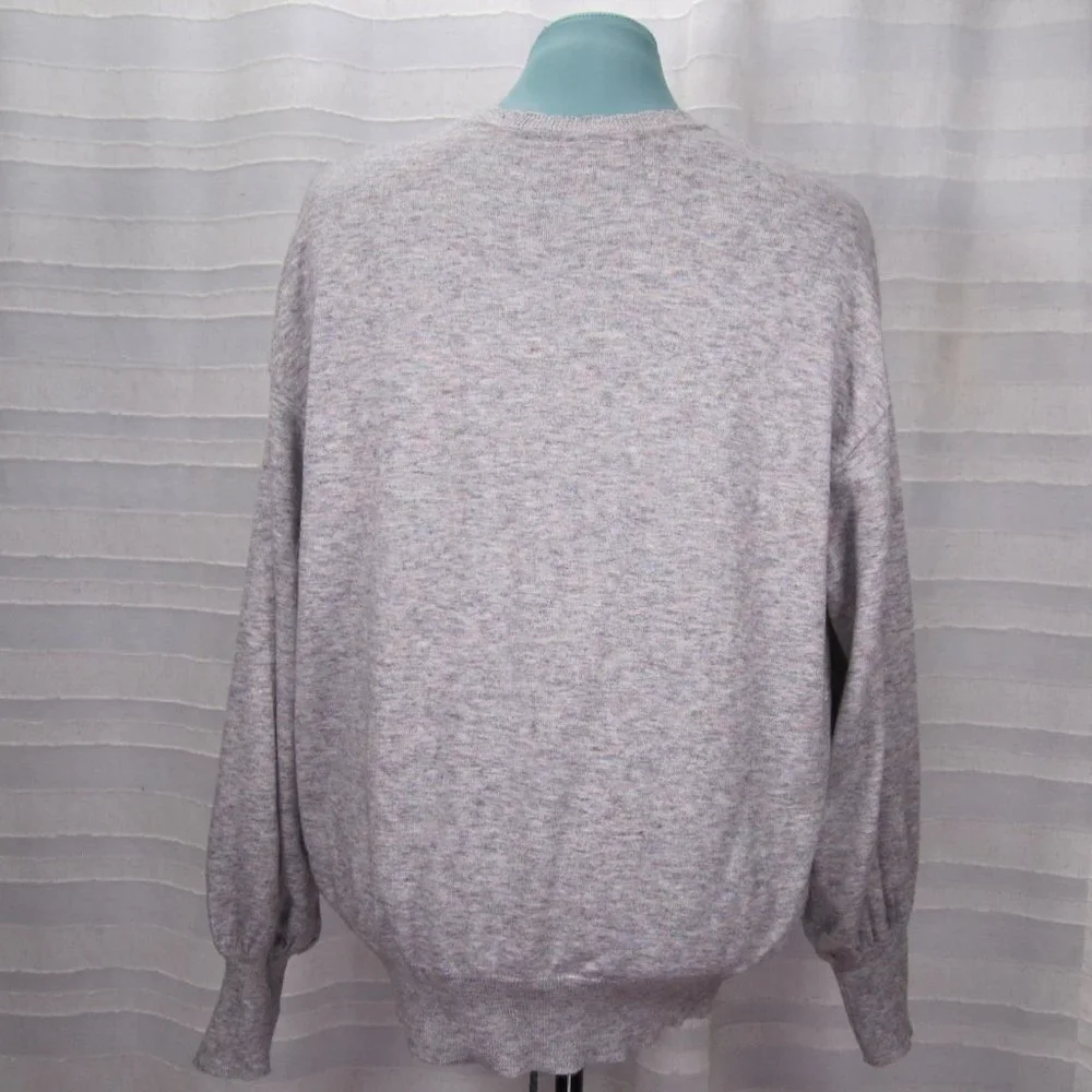 *FINAL PRICE* Ella Moss Puff Sleeve Maggie Sweater in Light Purple - XL - Picture 2 of 7